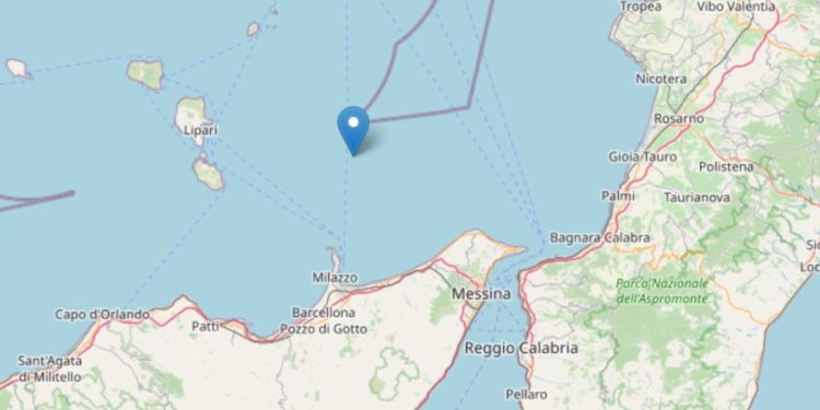 Terremoto Stretto Messina