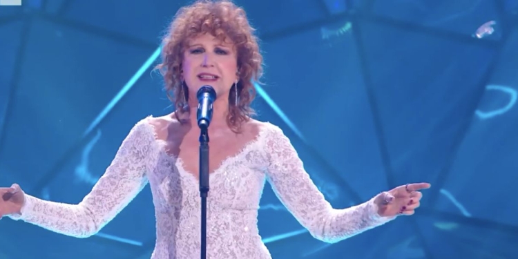 Fiorella Mannoia al Festival di Sanremo 2024 (Rai1)