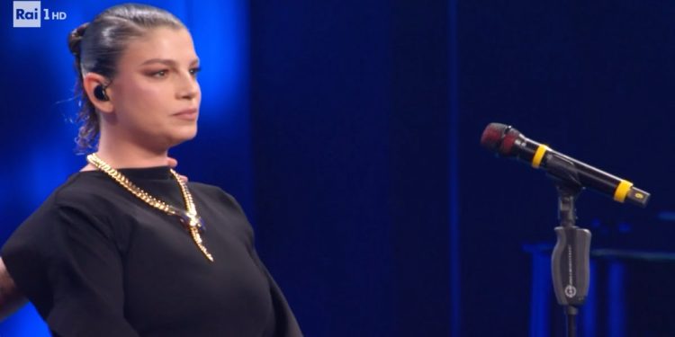 Emma Marrone nella seconda serata del Festival di Sanremo 2024