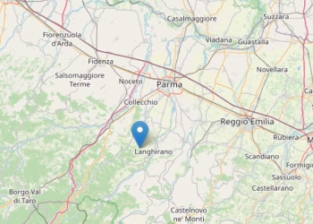 Terremoto a Langhirano, provincia di Parma (Ingv)