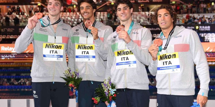 Italia staffetta 4x100 sl