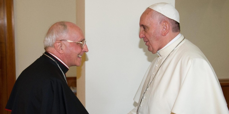 Filoni con Papa Francesco