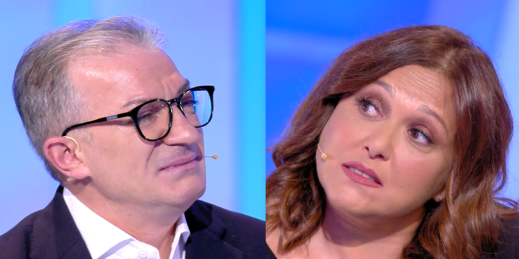 Giuseppe e Valeria C'è posta per te 2024 (screen da Tv)