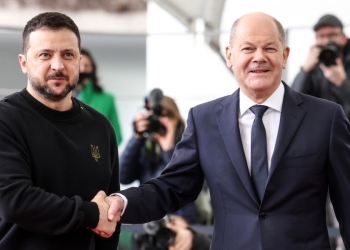 Scholz e Zelensky