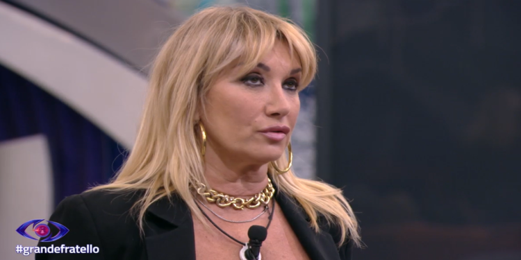 Simona Tagli al Grande Fratello 2023 (screen da TV)