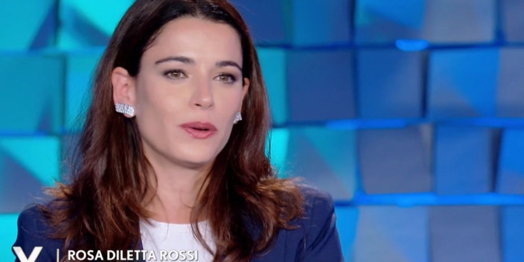 Rosa Diletta Rossi a Verissimo (Foto: Screenshot)