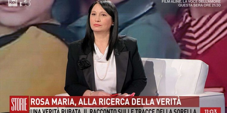 Il caso di Rosa Maria a Storie Italiane