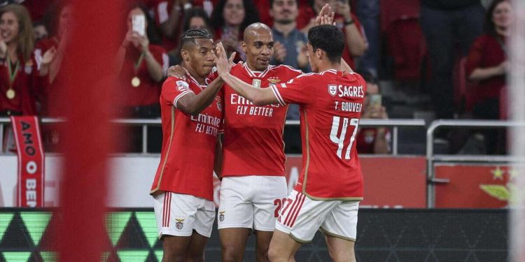 Video Benfica Marsiglia, andata quarti Europa League (Foto ANSA)