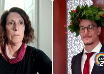 Maria Vittoria Prati e Fulvio Filace, screen da Youtube Canale 21