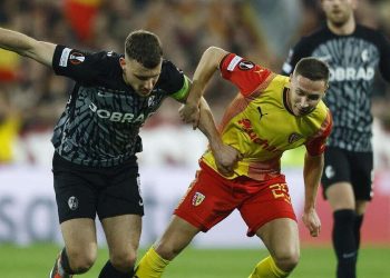 Video Friburgo Lens, ritorno playoff Europa League (Foto ANSA)