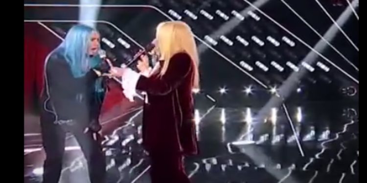 Loredana Bertè e Patty Bravo, duetto a The Voice Senior 2024. (Foto: Web)