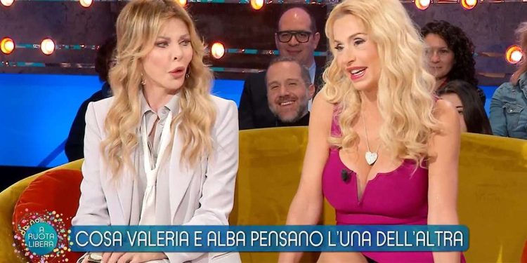 Alba Parietti e Valeria Marini a Da noi a ruota libera 2024