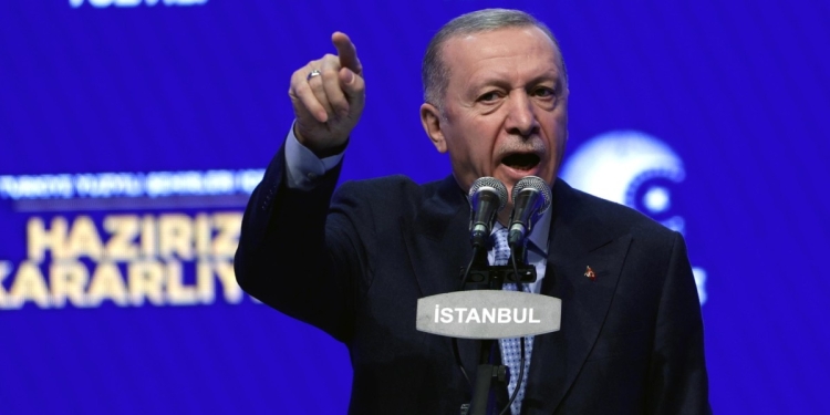 Recep Tayyip Erdogan, presidente della Turchia