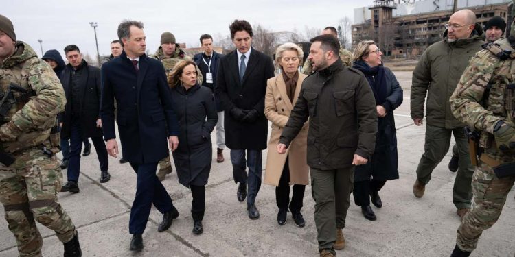 G7 con Meloni a Kiev