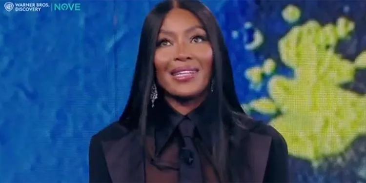 Naomi Campbell a Che tempo che fa 2024