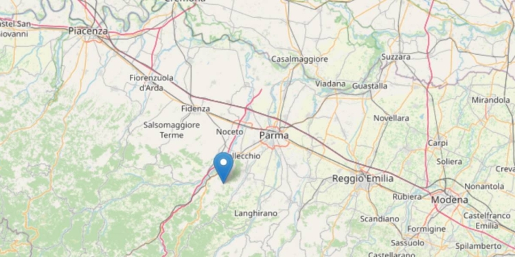 terremoto Parma, INGV