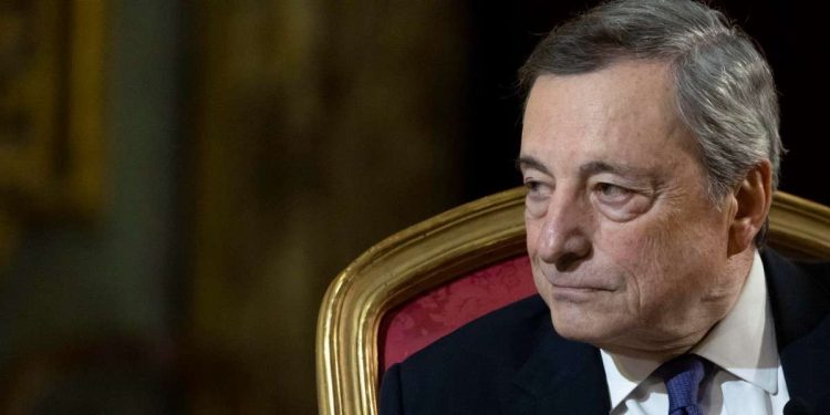 Mario Draghi (Ansa)