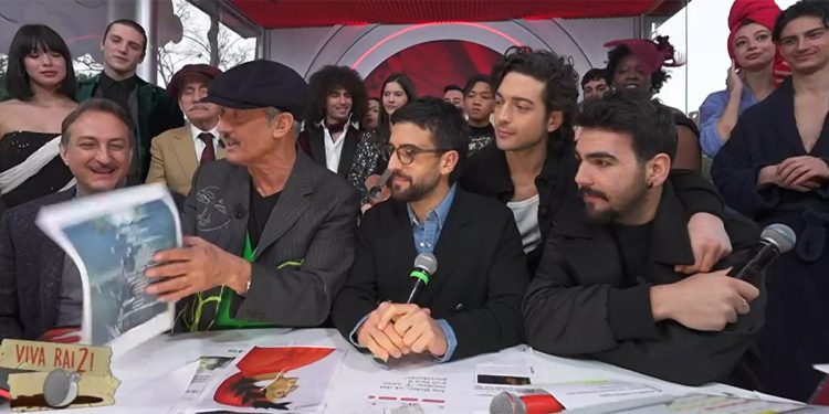 Fiorello e Il Volo a VivaRai2 2024