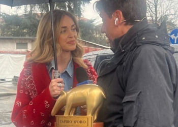 Chiara Ferragni, quarto Tapiro d'oro da Striscia la Notizia