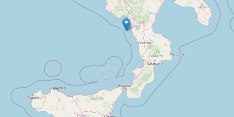 Terremoto a Cosenza, Ingv