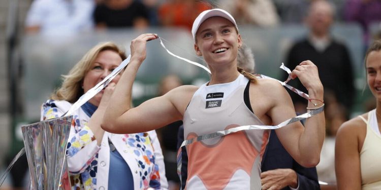 Diretta Indian Wells 2024: Elena Rybakina è la campionessa in carica (Foto ANSA)