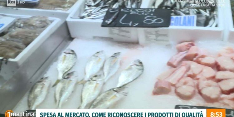 Acquistare il cibo al mercato, se ne parla a Uno Mattina