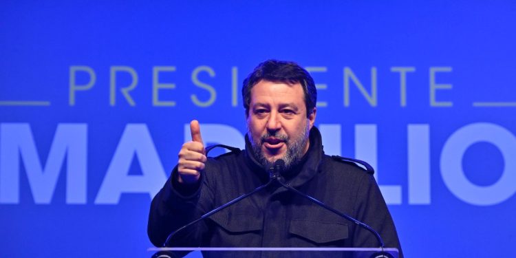 Salvini alle Regionali Abruzzo