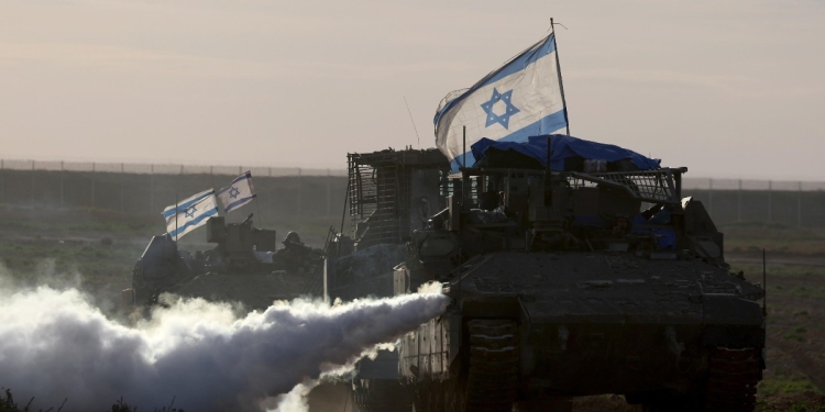 Guerra Gaza, tank Israele