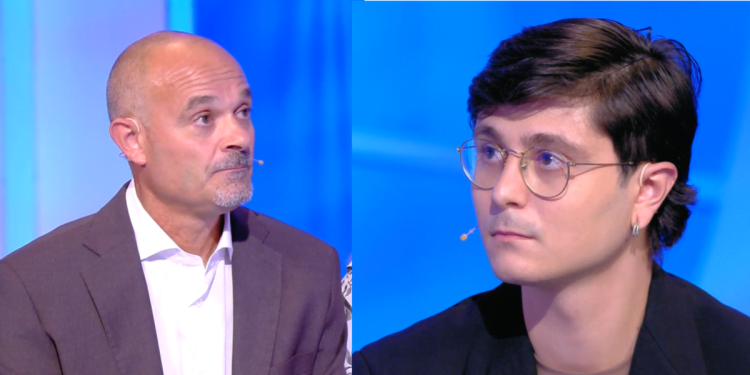 Gianmarco e Francesco a C'è posta per te 2024 (screen da TV)