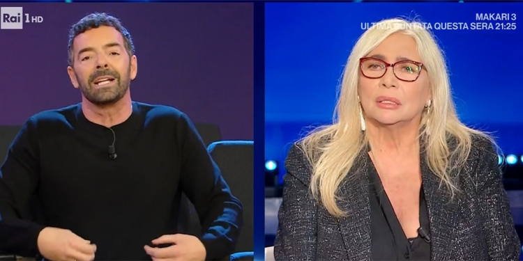 Alberto Matano e Mara Venier a Domenica In 2024