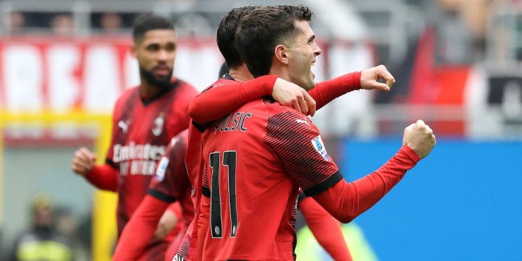 Gol Pulisic, Milan Serie A