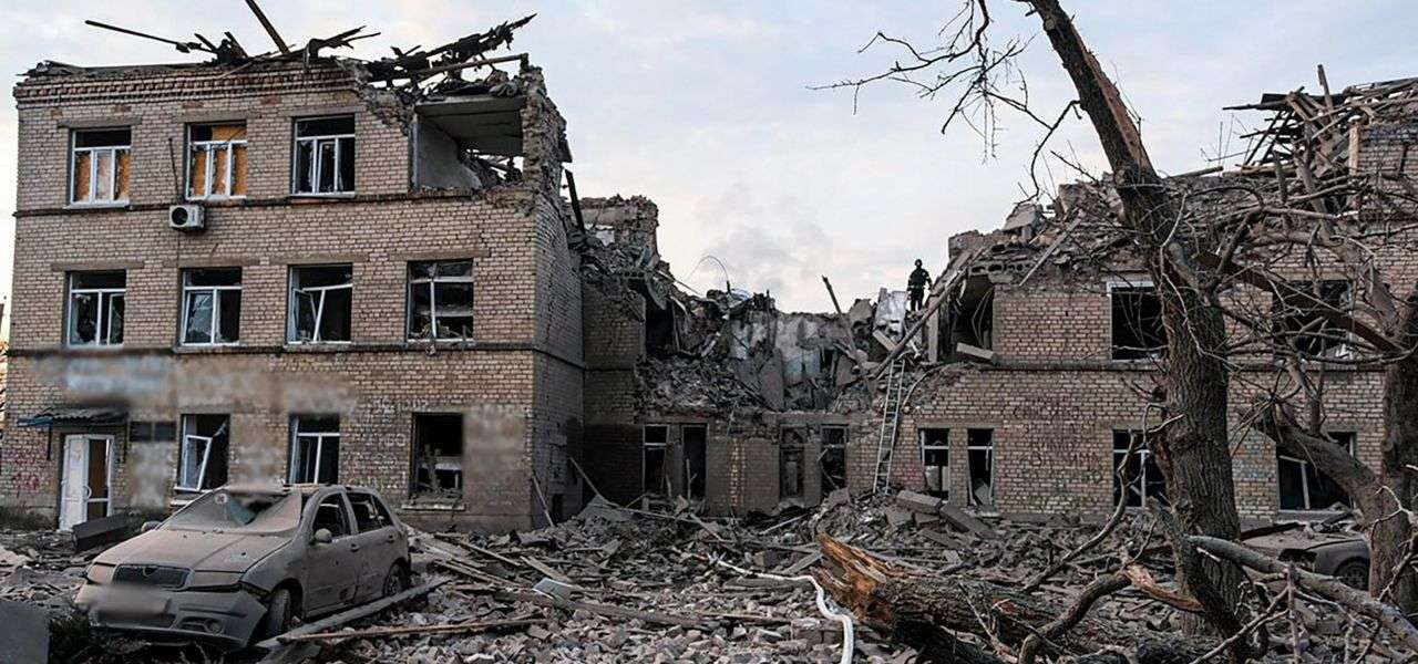 A Selydove, nel Donetsk, febbraio 2024 (Ansa)