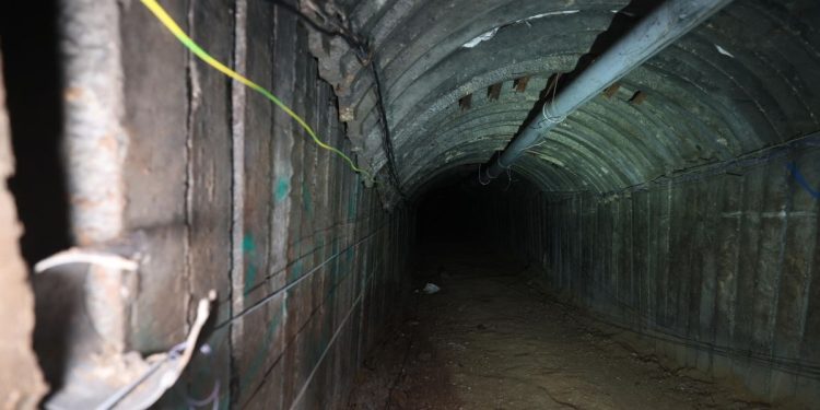 Tunnel di Hamas (Ansa)