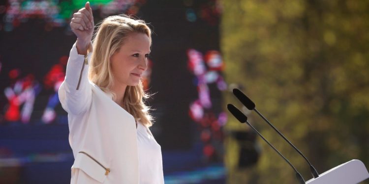 Marion Maréchal (Foto 2022: EPA/YOAN VALAT)