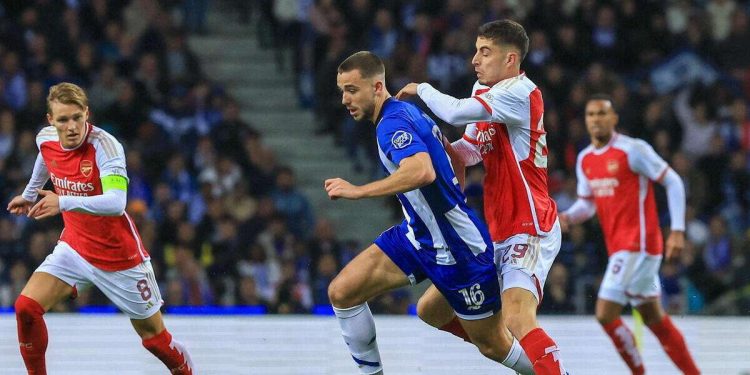 Diretta Arsenal Porto, ritorno ottavi Champions League (Foto ANSA)