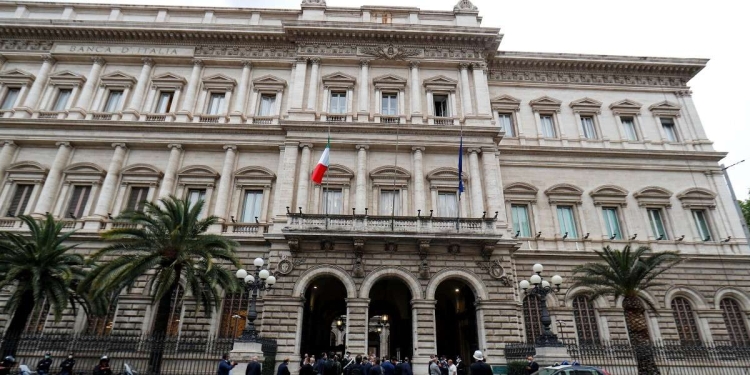 Palazzo Koch, sede della Banca d'Italia (Ansa)