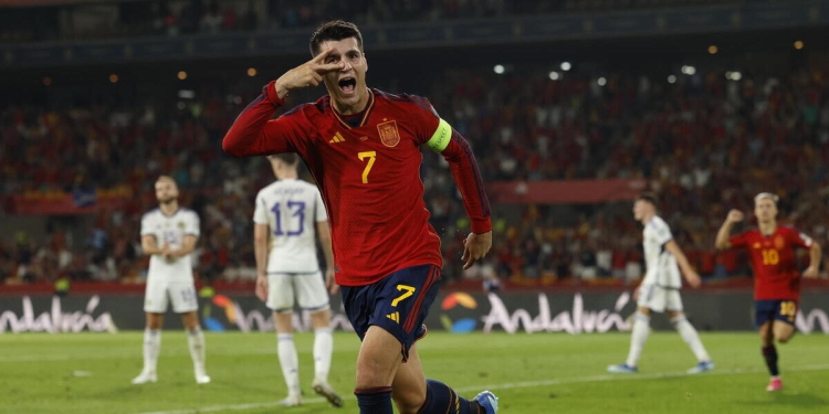 Morata Spagna Europei Euro