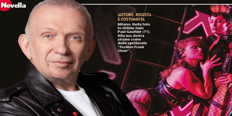 Jean Paul Gaultier (fonte Novella 2000)