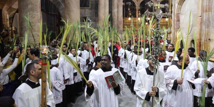 Domenica delle Palme a Gerusalemme