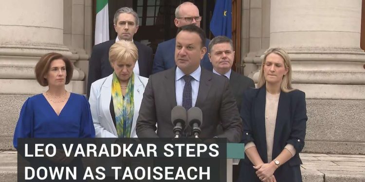 Leo Varadkar, screen da Youtube