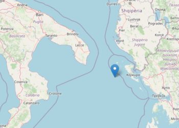 Scossa di terremoto nel Mar Ionio, INGV