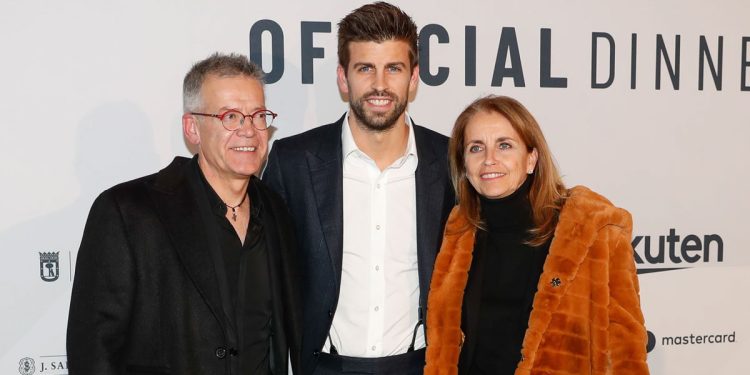 Montserrat Bernabeu, a sinistra, suocera Shakira e madre di Gerard Piqué