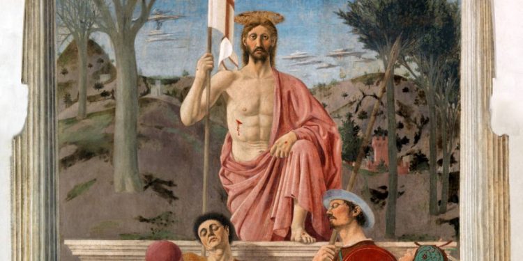 Resurrezione quadro Piero della Francesca