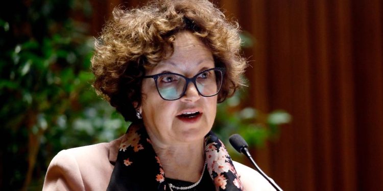 Tiziana Lippiello, rettore dell'Università di Venezia "Cà Foscari" (Foto 2023: ANSA/MOURAD BALTI TOUATI npk)