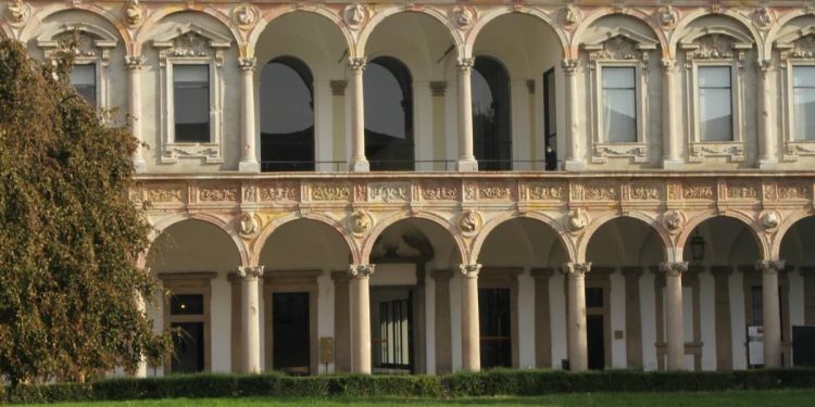 L'Università Statale di Milano (Foto 2020: ANSA / PAOLO SALMOIRAGO)