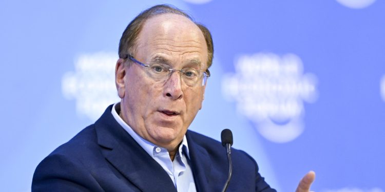 Laurence D. Fink, Presidente e Ceo di BlackRock (Ansa)