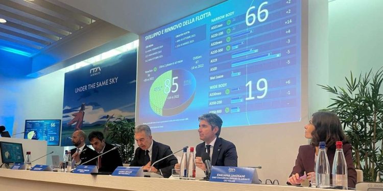 La conferenza stampa di presentazione dei risultati di ITA Airways