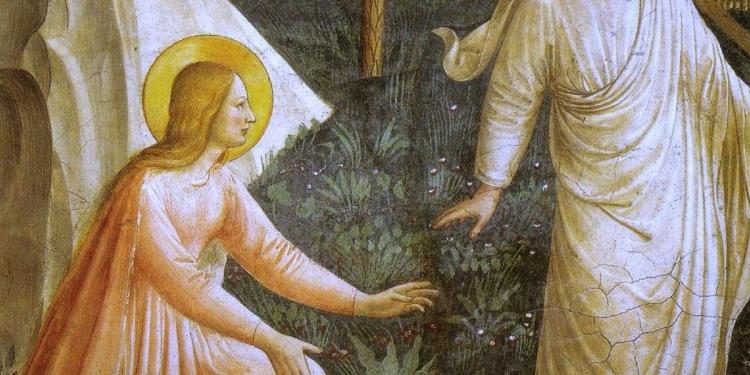 Beato Angelico Noli me tangere (1438-40, particolare)