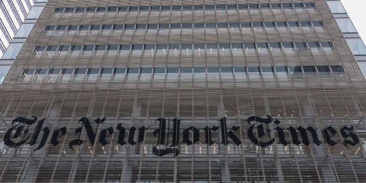 La sede del New York Times (Ansa)