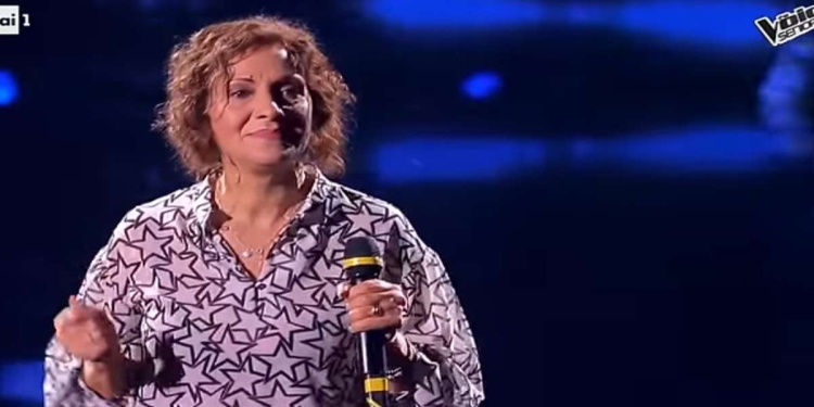 Diana Puddu finalista The Voice Senior 2024 (foto screenshot YouTUbe)